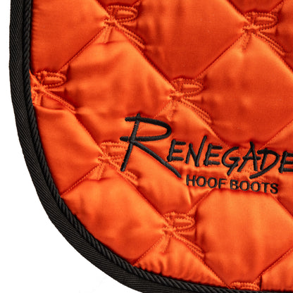 Renegade® Universal English Saddle Pad - Copper/Black Trim