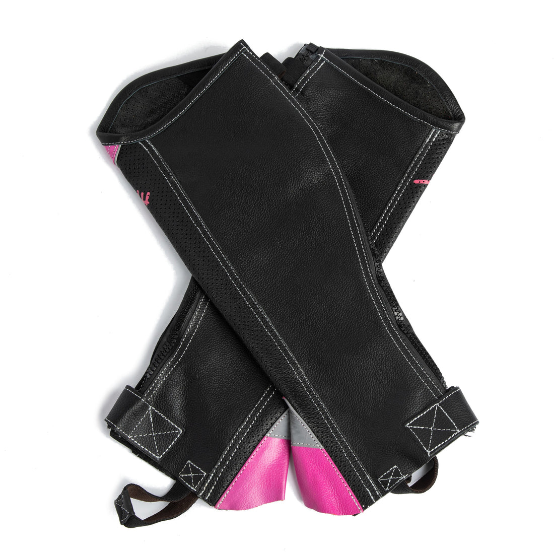 Renegade® Leather Half Chaps - Pink