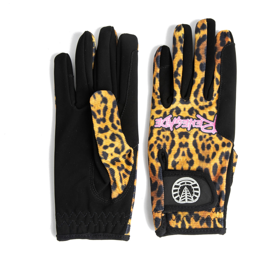 Renegade® Riding Gloves - Leopard Print Synthetic