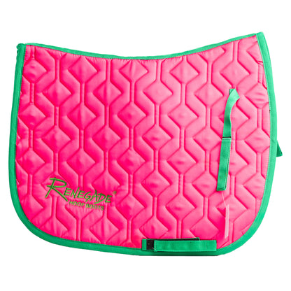 Renegade® Universal English Saddle Pad - Watermelon