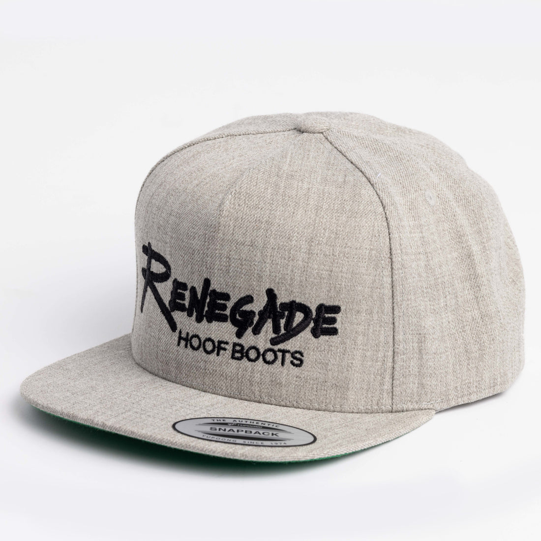 Renegade® Wool Flat Bill Cap - Grey