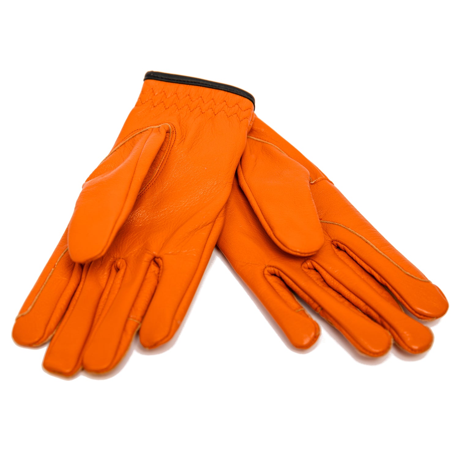 Guantes de montar de cuero Renegade® - Naranja clásico