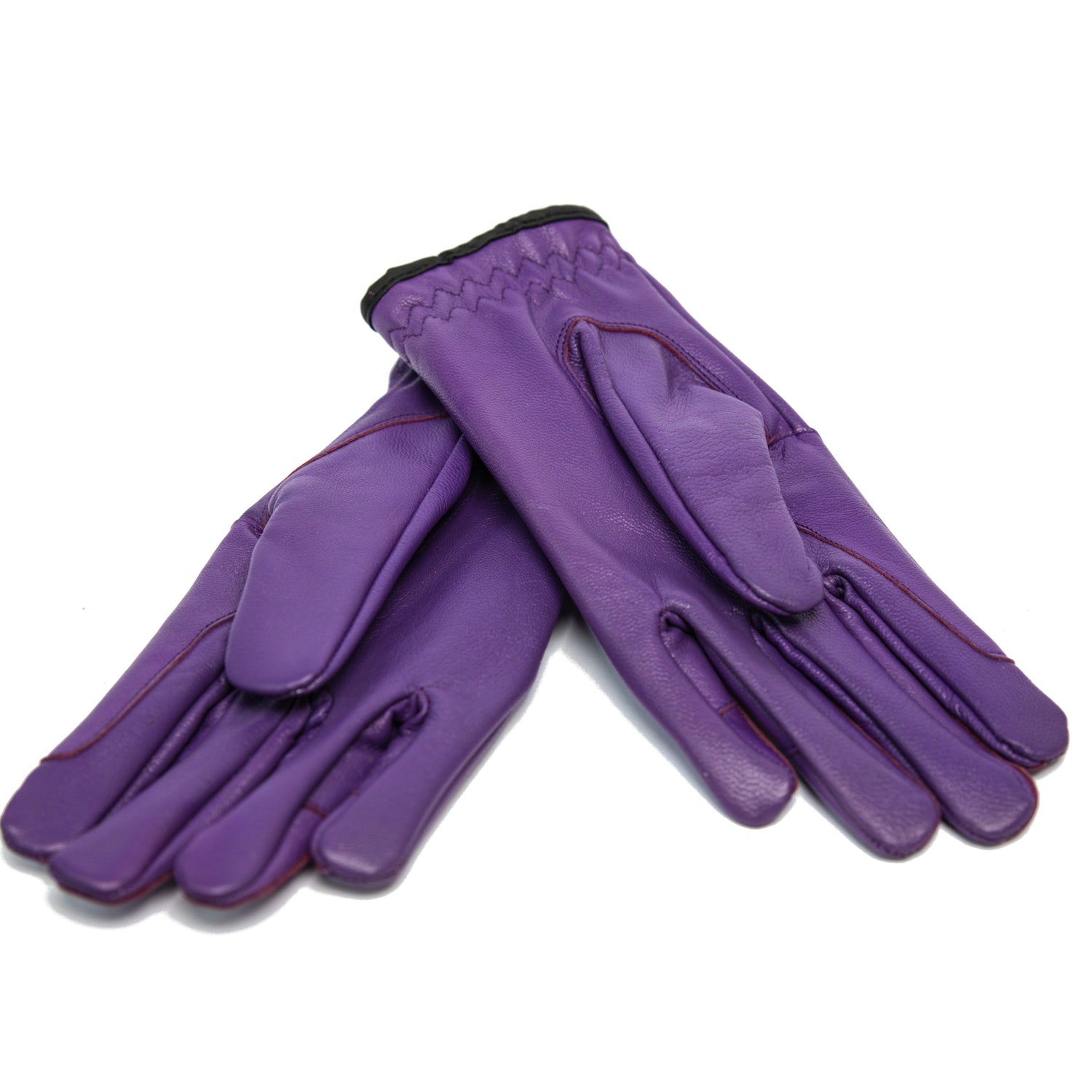 Guantes de montar de cuero Renegade® - Púrpura místico