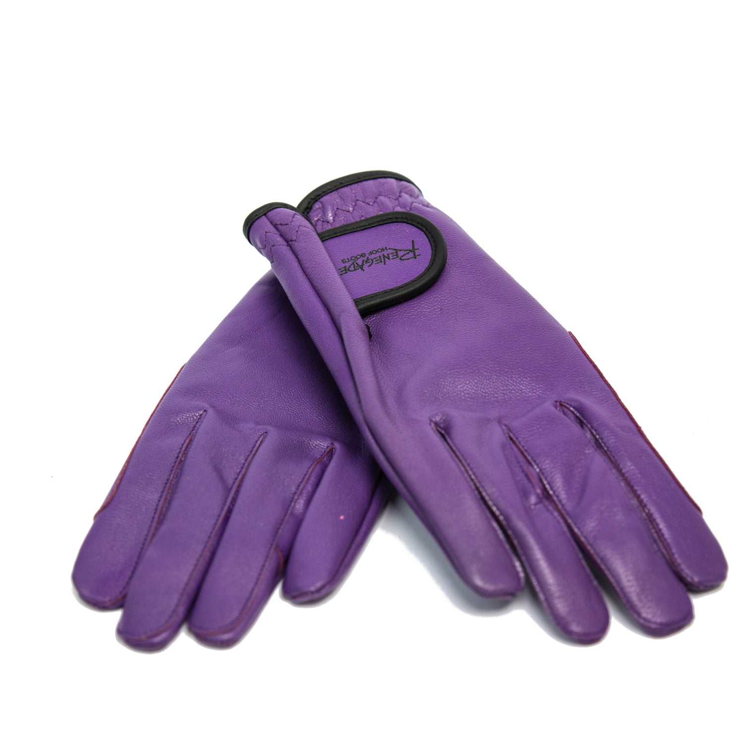 Guantes de montar de cuero Renegade® - Púrpura místico